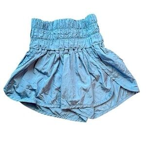 Free People Active Athletic Blue High waisted Shorts Size XS